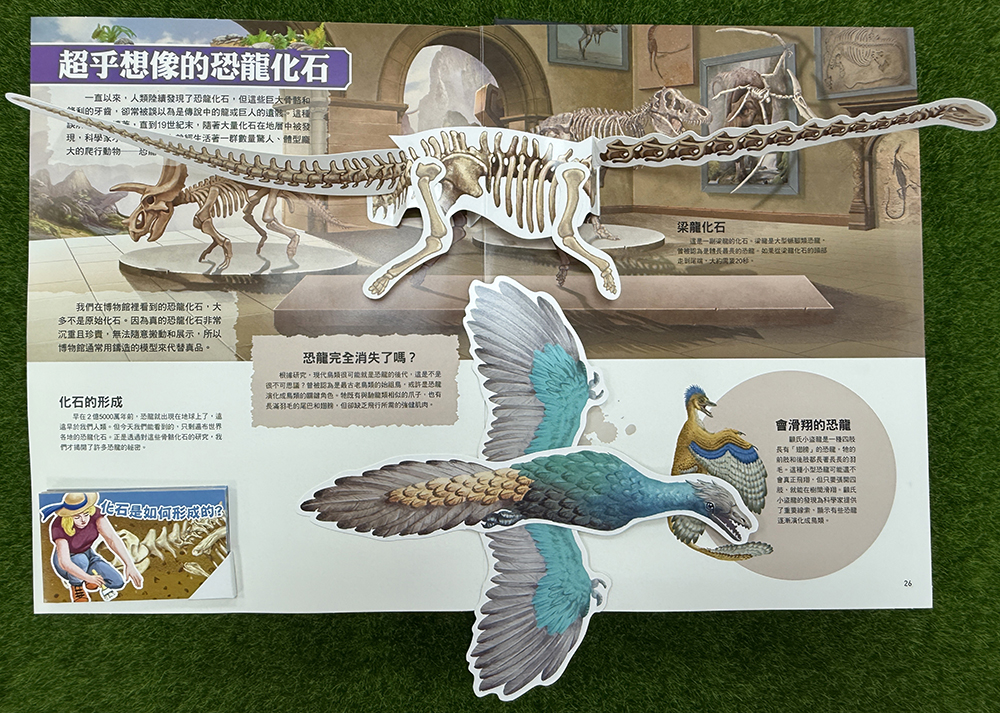 知識大百科3D立體書：大恐龍